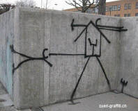 original harald naegeli graffiti streetart utoquai seepromenade zürich januar 2012