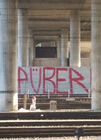 PUBER graffiti zurich switzerland