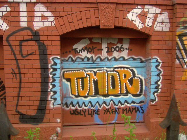 TUMOR graffiti rote fabrik zurich switzerland