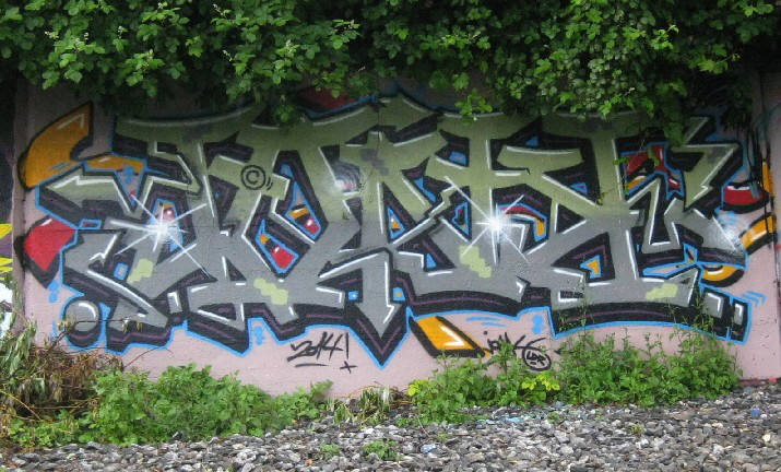 OBERER LETTEN GRAFFITI ZURICH SWITZERLAND upper letten graffiti zurich switzerland
