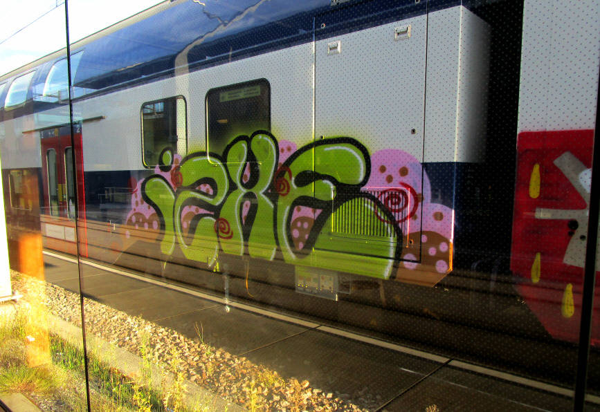 EXSI s-bahn graffiti zürich