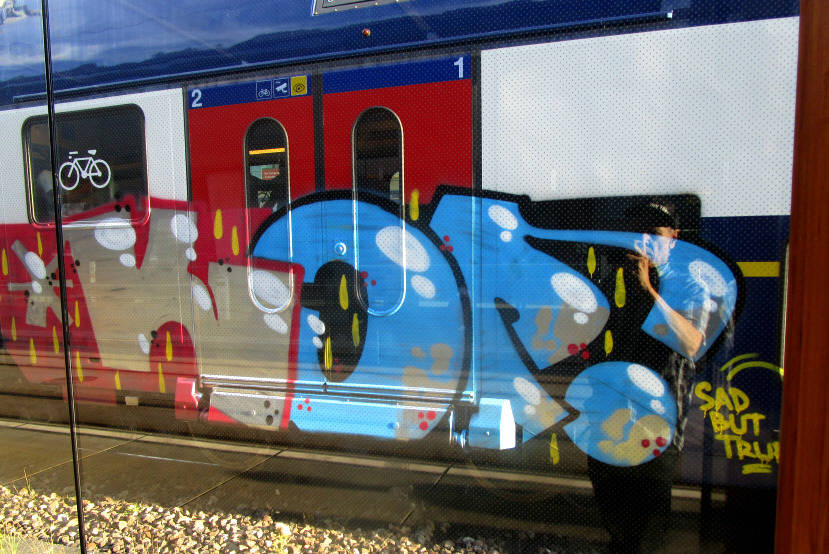 POK S-Bahn SBB graffiti zürich
