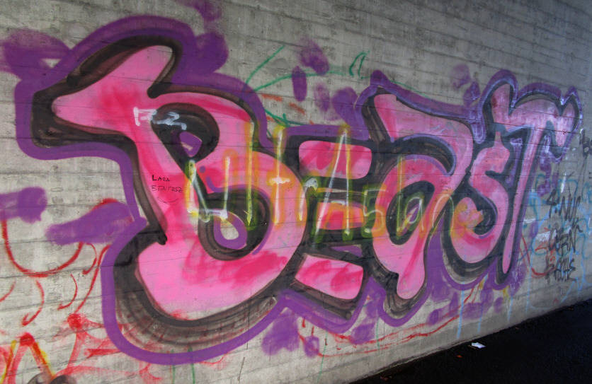 BEAST graffiti zürich