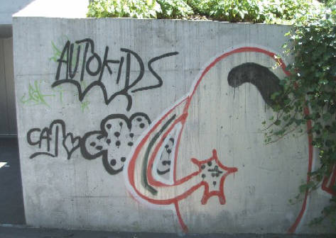 AUTOKIDS graffiti zrich