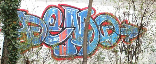 DENDO graffiti bergstrasse zrich