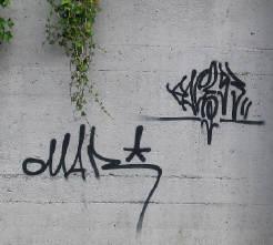 OMAR graffiti tag zrich
