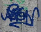 AERON graffiti crew tag zrich