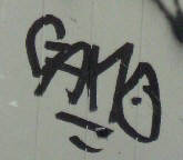 GANO graffiti tag zrich