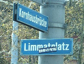 kornhausbrcke limmatplatz zrich. 