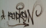 RENCREW graffiti tag zrich