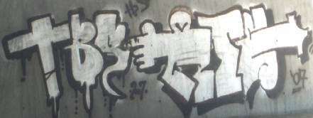 TBS graffiti gessnerbrcke zrich mitte juli 2007