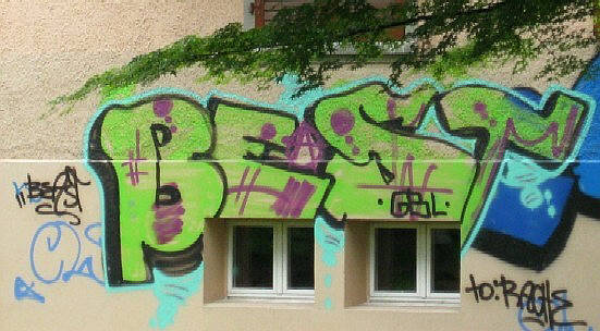 BEAST graffiti zrich fuck the police fick die bullen baise la police