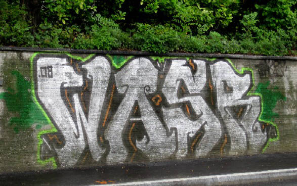 WASR graffiti witikonerstrasse zrich-witikon