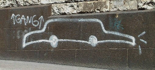 AUTOGANG graffiti untere weinbergstrasse zrich schweiz