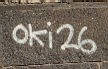 OKI 26 graffiti tag zrich schweiz