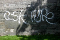 ECSK und HYPE graffiti tags zrich schweiz