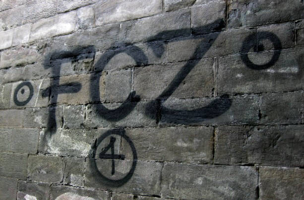 FCZ K4 graffiti central platz zrich. oktober 2009
