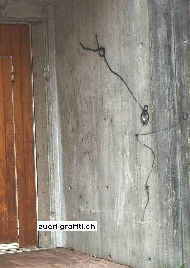 original graffiti von harald ngeli dem sprayer von zrich.