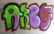 ARBE graffiti zrich