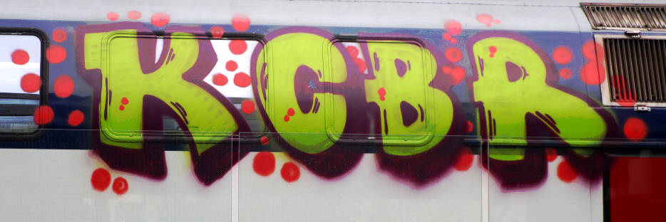 KCBR  S-Bahn Train Graffiti Zrich