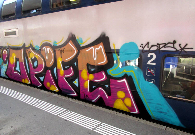 OPIFE  S-Bahn Train Graffiti Zrich