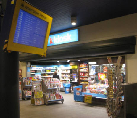 Kiosk Bahnhof Hardbrcke Zrich