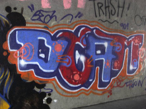 BEAM graffiti zrich BYS and DC graffiti crews