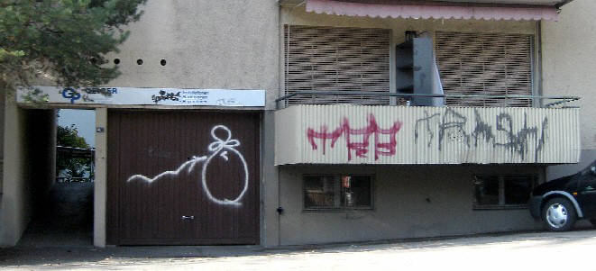 SAK graffiti zrich TRAHS graffiti tag zrich