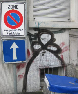 SAK graffiti hschgasse zrich