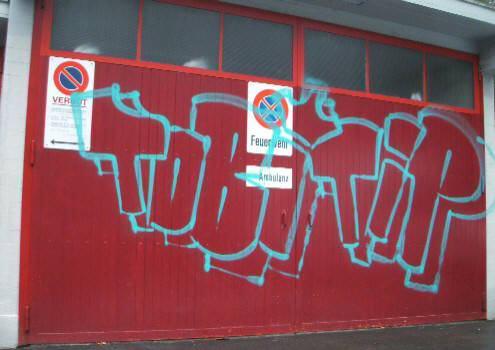 TOBI TIP memorial graffiti zrich