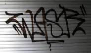 WASR graffiti tag zrich