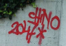 2047 CHINO graffiti tag zrich