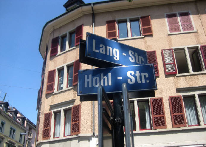 Ecke Langstrasse und Hohlstrasse Zrich Aussersihl Kreis 4