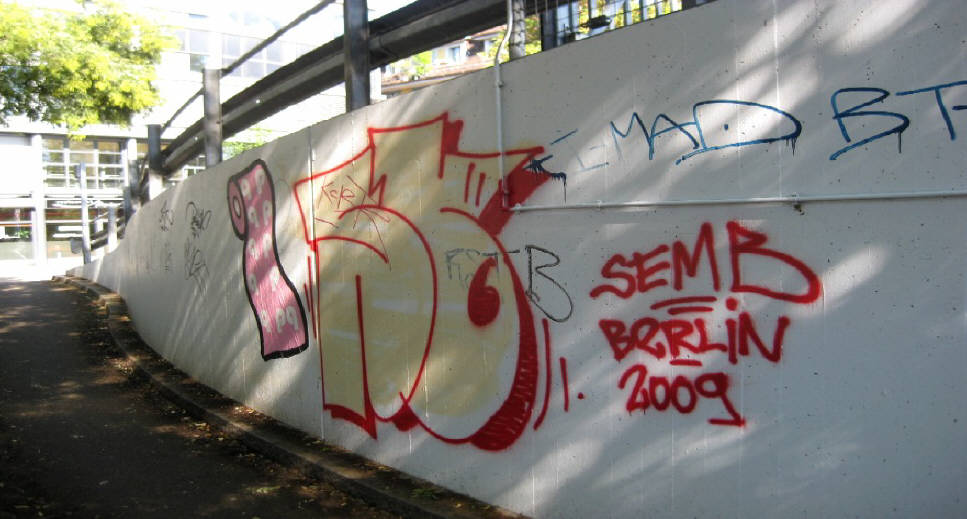 SEMB graffiti Berlin grsst Zrich 2009