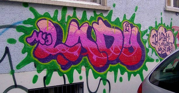 MY LADY graffiti zrich-hottingen gemhot