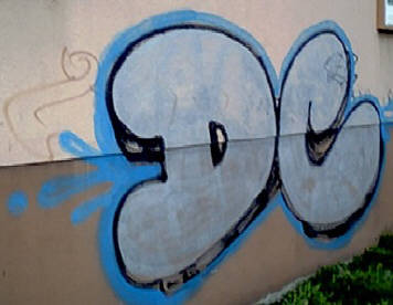 DC graffiti zrich schwamendingen schweiz